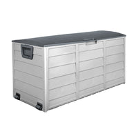 Thumbnail for Gardeon 290L Outdoor Storage Box - Grey