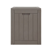 Thumbnail for Gardeon Outdoor Storage Box 118L Container Lockable Indoor Garden Toy Tool Shed Grey