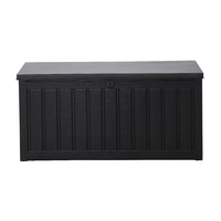 Thumbnail for Gardeon 240L Outdoor Storage Box Lockable Bench Seat Garden Deck Toy Tool Sheds