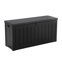 Thumbnail for Gardeon 240L Outdoor Storage Box Lockable Bench Seat Garden Deck Toy Tool Sheds