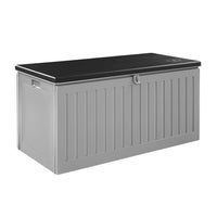 Thumbnail for Gardeon Outdoor Storage Box Container Garden Toy Indoor Tool Chest Sheds 270L Dark Grey