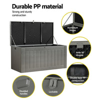 Thumbnail for Gardeon Outdoor Storage Box 830L Container Indoor Garden Bench Tool Sheds Chest