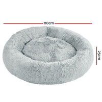 Thumbnail for i.Pet Pet Bed Dog Bed Cat Extra Large 110cm Light Grey