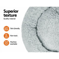 Thumbnail for i.Pet Pet Bed Dog Bed Cat Extra Large 110cm Light Grey