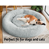 Thumbnail for i.Pet Pet Bed Dog Bed Cat Extra Large 110cm Light Grey