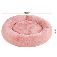 Thumbnail for i.Pet Dog Bed Pet Bed Cat Extra Large 110cm Pink