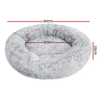 Thumbnail for i.Pet Pet Bed Dog Bed Cat Large 90cm Charcoal