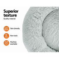 Thumbnail for i.Pet Pet Bed Dog Bed Cat Large 90cm Light Grey