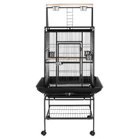 Thumbnail for i.Pet Bird Cage Pet Cages Aviary 173CM Large Travel Stand Budgie Parrot Toys