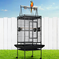 Thumbnail for i.Pet Bird Cage Pet Cages Aviary 173CM Large Travel Stand Budgie Parrot Toys