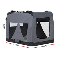 Thumbnail for i.Pet Pet Carrier Soft Crate Dog Cat Travel Portable Cage Kennel Foldable 4XL