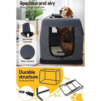 Thumbnail for i.Pet Pet Carrier Soft Crate Dog Cat Travel Portable Cage Kennel Foldable 4XL