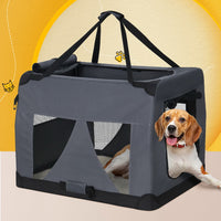 Thumbnail for i.Pet Pet Carrier Soft Crate Dog Cat Travel Portable Cage Kennel Foldable 4XL