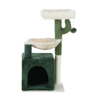 Thumbnail for i.Pet Cat Tree Tower Scratching Post Scratcher Wood Condo Bed Toys House 78cm