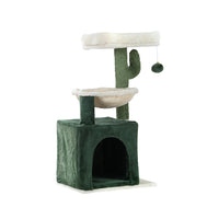 Thumbnail for i.Pet Cat Tree Tower Scratching Post Scratcher Wood Condo Bed Toys House 78cm