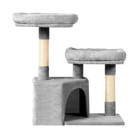 Thumbnail for i.Pet Cat Tree Tower Scratching Post Scratcher Wood Condo House Bed Trees 69cm