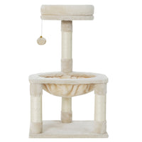 Thumbnail for i.Pet Cat Tree Tower Scratching Post Scratcher Wood Condo Toys House Bed 69cm