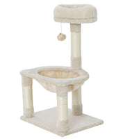 Thumbnail for i.Pet Cat Tree Tower Scratching Post Scratcher Wood Condo Toys House Bed 69cm