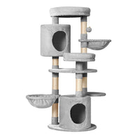 Thumbnail for i.Pet Cat Tree Tower Scratching Post Scratcher Wood Condo House Toys Bed 123cm