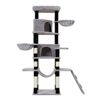 Thumbnail for i.Pet Cat Tree Tower Scratching Post Scratcher Wood Condo House Play Bed 161cm