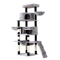 Thumbnail for i.Pet Cat Tree Tower Scratching Post Scratcher Wood Condo House Play Bed 161cm