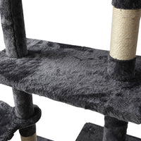 Thumbnail for i.Pet 140cm Wooden Cat Tree - Premium Scratching Post, Tower & Condo House Lounge for Cats