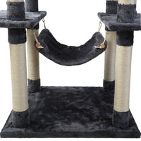 Thumbnail for i.Pet 184cm Wooden Cat Tree - Deluxe Scratching Post, Tower & Condo House Oasis for Felines