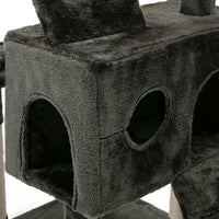 Thumbnail for i.Pet 180cm Wooden Cat Tree - Deluxe Scratching Post, Tower & Condo House Retreat for Felines