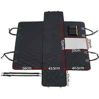 Thumbnail for i.Pet Pet Car Seat Cover Dog Protector Hammock Back Waterproof Belt Non Slip Mat