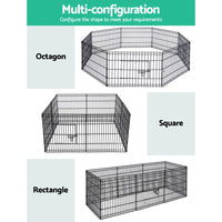 Thumbnail for i.Pet Pet Dog Playpen 2X24