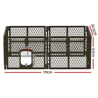 Thumbnail for i.Pet Pet Dog Playpen Enclosure 6 Panel Fence Puppy Cage Plastic Play Pen Fold