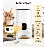 Thumbnail for i.Pet Automatic Pet Feeder 9L Auto Wifi Dog Cat Feeder Smart Food App Dispenser