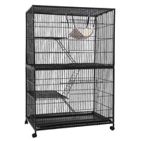 Thumbnail for i.Pet Rabbit Cage Bird Ferret Parrot Aviary Cat Hamster 4 Level 142cm