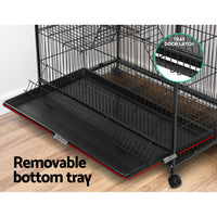Thumbnail for i.Pet Rabbit Cage Bird Ferret Parrot Aviary Cat Hamster 4 Level 142cm