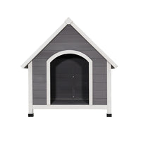 Thumbnail for i.Pet Dog Kennel Outdoor Wooden Indoor Puppy Pet House Weatherproof XL Large