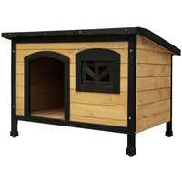 Thumbnail for i.Pet Dog Pet Kennel Dog House Large Wooden 96cm x 69cm x 66cm