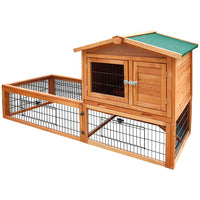 Thumbnail for i.Pet Rabbit Hutch Chicken Coop 155cm Tall Wooden Pet Hutch