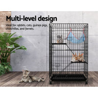 Thumbnail for i.Pet Rabbit Cage Indoor Hutch Guinea Pig Bunny Ferret Hamster Pet Cage Outdoor