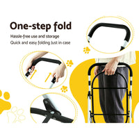 Thumbnail for i.Pet Pet Stroller Dog Pram Large Cat Carrier Travel Foldable 4 Wheels Double