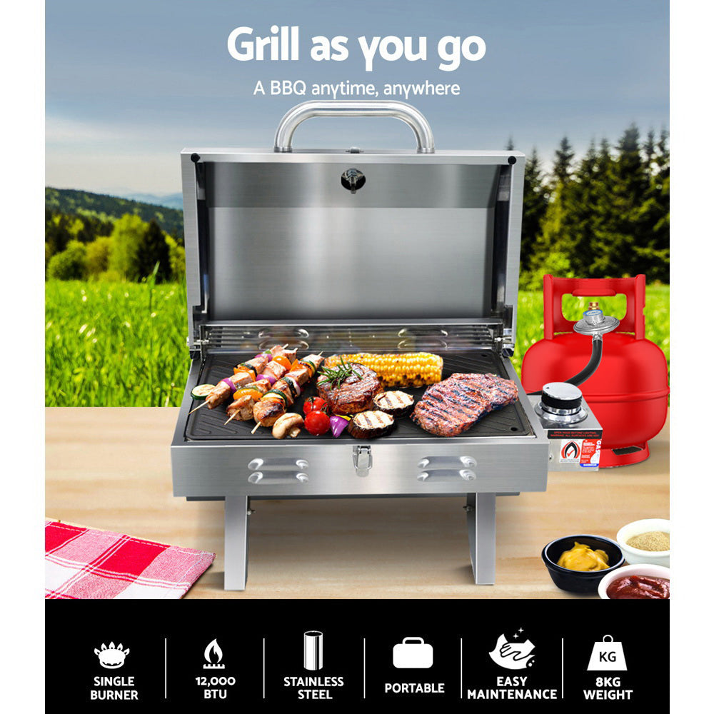 Grillz Portable Gas BBQ