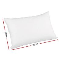 Thumbnail for Giselle Bedding Duck Feather Down Twin Pack Pillow