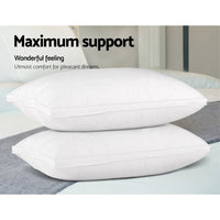 Thumbnail for Giselle Bedding Duck Feather Down Twin Pack Pillow