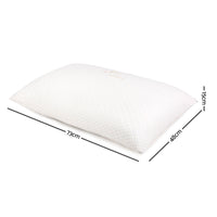 Thumbnail for Giselle Bedding Set of 2 Single Bamboo Memory Foam Pillow