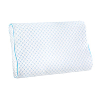 Thumbnail for Giselle Memory Foam Pillow Ice Silk Cover Contour Pillows Cool Cervical Support