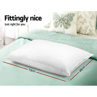 Thumbnail for Giselle Bedding Set of 4 Medium & Firm Cotton Pillows