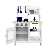 Thumbnail for Keezi 18 Piece Kids Kitchen Play Set - White