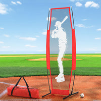 Thumbnail for Everfit Baseball Pitching Kit with Rack Rebound Net Softball Training Aid