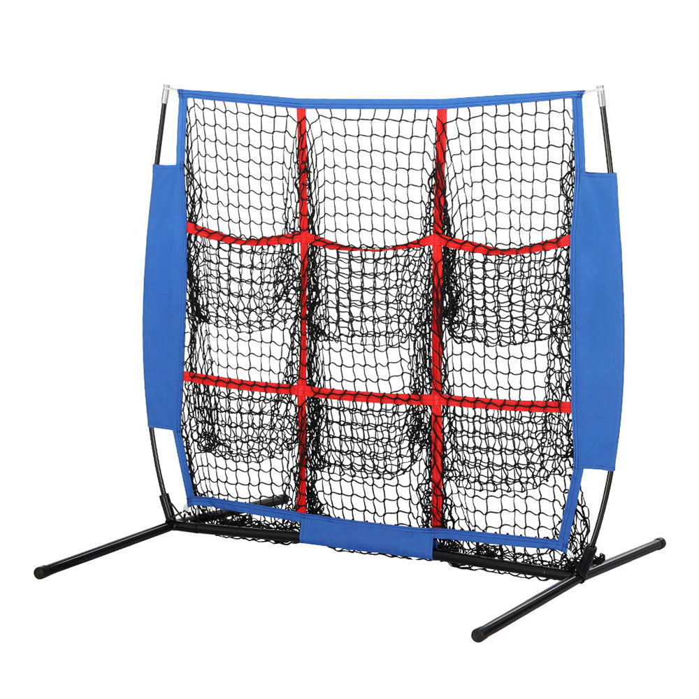 Everfit 9 Pockets Pitching Net Baseball Football Target Net Softball Pitcher