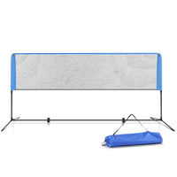 Thumbnail for Everfit Portable Sports Net Stand Badminton Volleyball Tennis Soccer 3m 3ft Blue