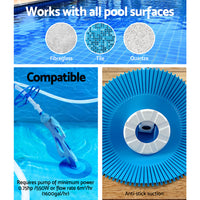 Thumbnail for Pool Cleaner Automatic Swimming Pool Floor Climb Wall Automatic Vacuum 10M Hose